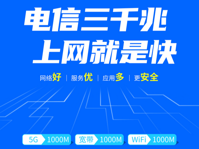 德清电信宽带价格表，德清电信2024年新春活动