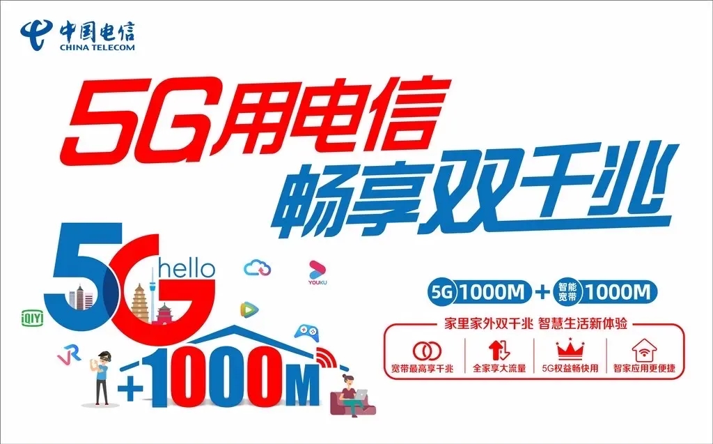 绍兴中国电信宽带资费，活动100M包1年仅需398元